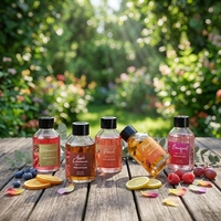 HUAYA Diffuseur de parfum en verre surdimensionné, coloré, personnalisable, DIY, longue durée, écologique, sans phtalates