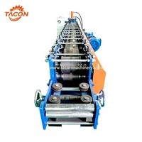 Machine de formage de rouleaux de quille en acier galvanisé Omega en acier léger machineYX45-45 de formage de rouleaux en forme de chapeau