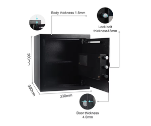 Münzschlitz-Digitalsafes mit WLAN und Haussicherheitssystem, Direktverkauf ab Werk, Geeignet für den Haushalt - Product Image 6