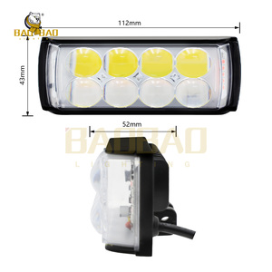 Luz Delantera para Motocicleta <span class=keywords><strong>BAOBAO</strong></span> Lighting, 2, 3, 4, 6, 8, 10, 12 Lentes, Flash, Blanco, Amarillo, Azul, Rojo, Cuatro Colores, Mini Luz para Moto - Product Image 4