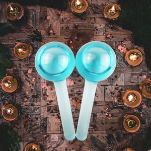 Calentamiento facial personalizado de alta calidad/masaje de enfriamiento ojos de vidrio de rodillo de hielo/globos para el cuerpo belleza de mano tratamiento facial de la piel - Product Image 3