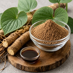 Kava Root <b>Extract</b> Powder 10% Kavalactone Natural Herbal Supplement Food Grade Solvent Extraction CAN/Drum Packaging Bulk - Product Image 1
