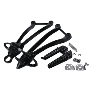 TCMT - Juego de Reposapiés Traseros para Motocicleta, Compatible con <span class=keywords><strong>Kawasaki</strong></span> <span class=keywords><strong>Ninja</strong></span> ZX-6R 2009-2025 ZX-10R 2008-2010, Reposapiés para Pasajero - Product Image 2