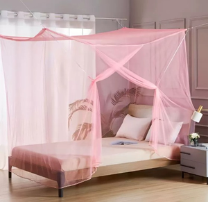 Đa Màu sắc di động vuông có thể gập lại Polyester muỗi <span class=keywords><strong>Net</strong></span> cho nhà cho phòng ngủ ngoài trời & Du lịch sử dụng trong mùa hè muỗi <span class=keywords><strong>Net</strong></span> - Product Image 2