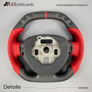 Volant personnalisé en fibre de carbone mate pour Corvette C7 Z06 ZR1 Z51 Grand Sport Coupé et Chevrolet Camaro ZL1 2013-2019 - Product Image 5