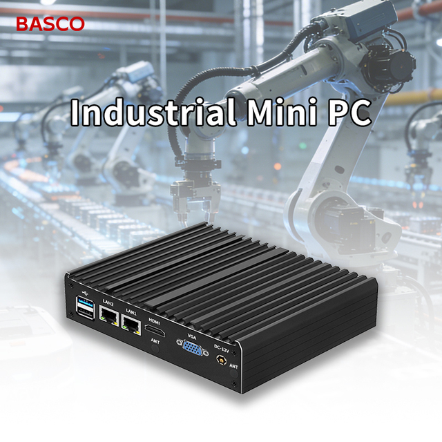 Intel Celeron Quad Core J1900 N2840 DDR3 8G 128G Android Fanless AI Edge New Dual LAN Dustproof Waterproof Industrial Mini PC