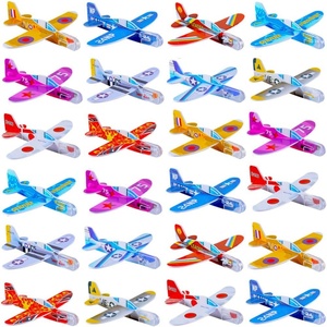 Children's Gift Mini <b>Foam</b> Small Aircraft Aviation <b>Models</b> Outdoor Flying Game Inertial Plane Hand Throw Airplane Flying Glider - Product Image 1