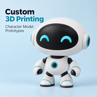 Services d'impression 3D couleur pour prototypage en petite série, figurines, boîtiers en plastique, maquettes de modèles avec prise en charge STL/STP - Chine