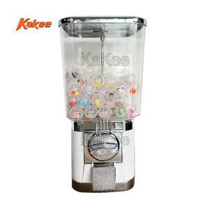Machine <span class=keywords><strong>de</strong></span> gumball <span class=keywords><strong>de</strong></span> bonbons amusants pour enfants Distributeur automatique à tête unique Mécanisme <span class=keywords><strong>de</strong></span> pièce <span class=keywords><strong>de</strong></span> monnaie Machine à bonbons - Product Image 1