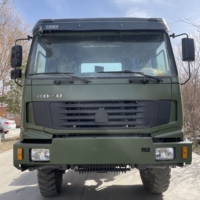 Camion benne Howo 6x4 d'occasion, diesel, conduite à gauche, 40T, tout-terrain, poids lourd, tracteur routier