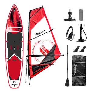 Tabla de Windsurf Inflable Segura y Estable de Buena Calidad de Proveedores Chinos, Tabla de Paddle Surf con Vela para Adultos - Product Image 1