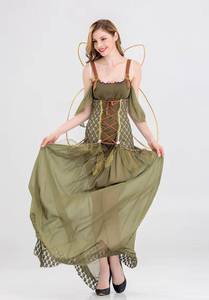 Disfraz de Hada Verde Bosque para Halloween, Traje de Princesa de Flores, Atuendo de Ángel al por Mayor para Actuaciones Escénicas, Fiestas y Cosplay - Product Image 6