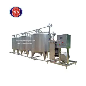 Planta De Produção De Bebidas De Suco Máquina De Limpeza De Tubos Sistema Cip