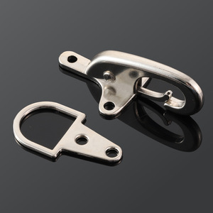 Hebilla metálica de aleación con diseño de avión de 4.0mm, con gancho de presión para mochila y gancho de sujeción para abrigos, para venta al por mayor transfronteriza - Product Image 1