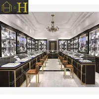 China Simple Jewelry Glass Cabinet Jewelry Showcase Design Counter Display Showcase for Jewelry Shop