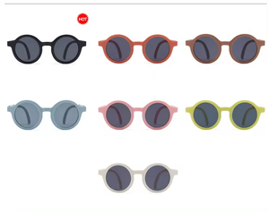 Gafas de Sol Plegables con Protección UV para Niños, Lentes Ópticas UV400, Gafas Plegables al por Mayor para Bebés y Niñas Pequeñas - Product Image 4