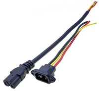 Prise de charge de batterie de vélo électrique connecteur de voiture électrique prise de charge universelle trois câbles verticaux DC 72V 10A pour véhicule 60V