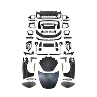 Kit Frontal Tegarry 970 Upgrade 971 1:1 (Incluye Capó + Faros Delanteros) para Panamera 970 2009-2016, Material PP, Fácil Instalación