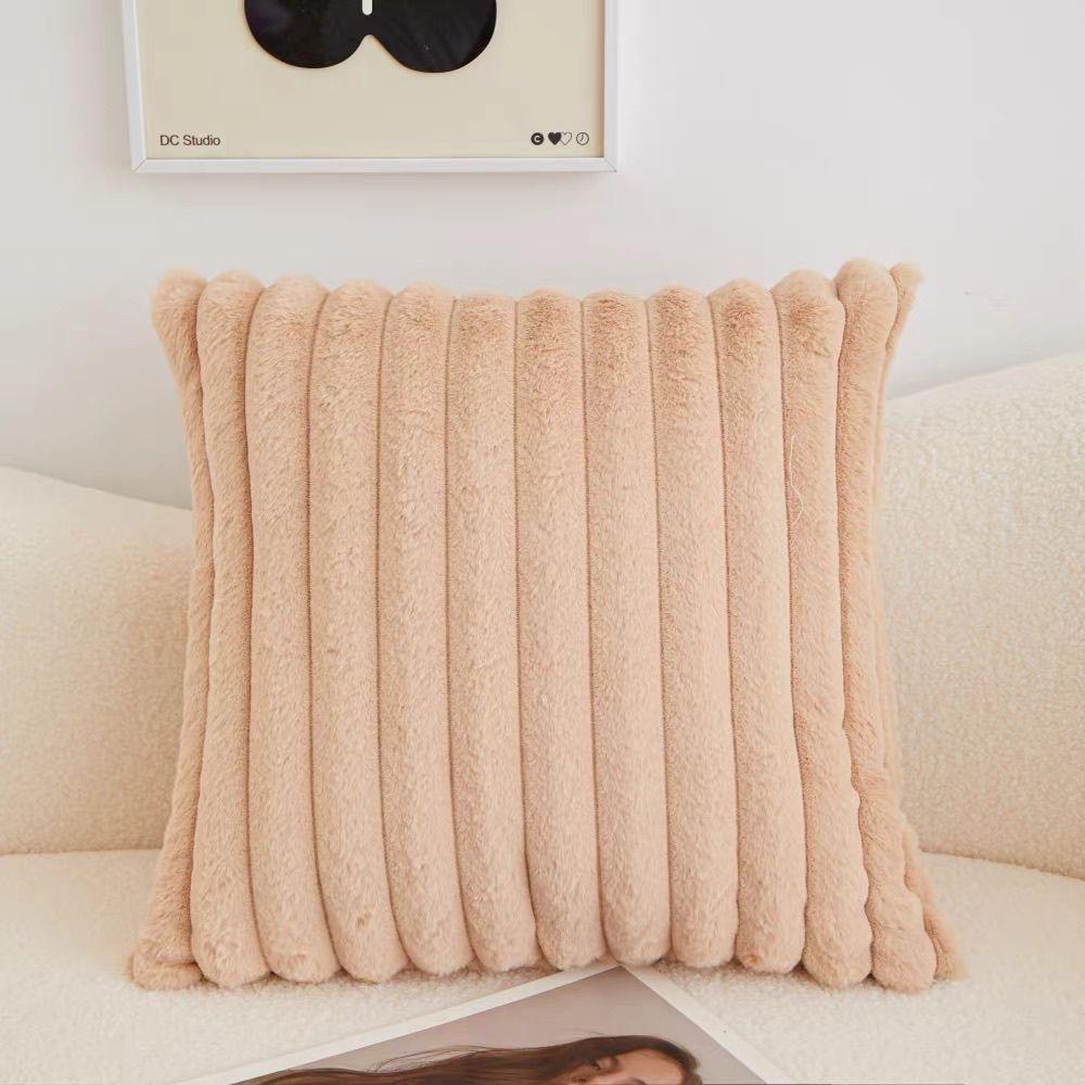 Funda de almohada caqui