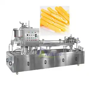 High Speed Plastic Soft Tubes Ice Lolly Or Ice Pop Or Popsicle Yogurt Filling And Sealing Packing Machine