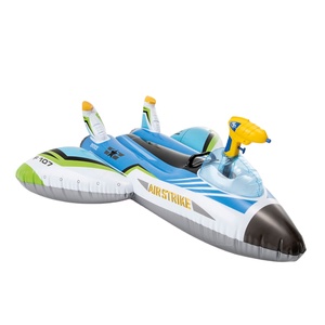 Ban đầu Intex hồ bơi nổi 57536 súng nước máy bay RIDE-ONS Hồ bơi bơm hơi <span class=keywords><strong>Float</strong></span> cho trẻ em - Product Image 4
