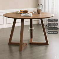 Ensemble de table et de chaises pliantes en bois de style minimaliste nordique japonais, meubles modernes pour la maison et les restaurants