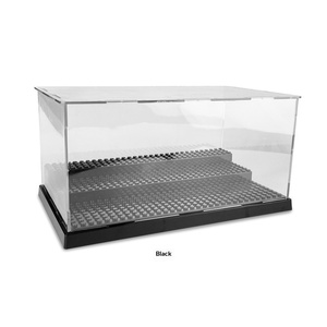 Caja de Exhibición para Minifiguras de Bloques de Construcción, Transparente, a Prueba de Polvo, Caja de Almacenamiento Compatible con Figuras Pequeñas, Juguete Educativo DIY de ABS - Product Image 5
