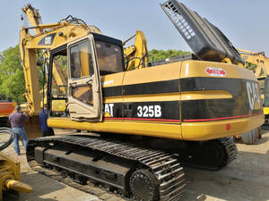 L'excavatrice hydraulique de CAT 325B du Japon d'occasion a utilisé 25 tonnes d'excavatrice pour Caterpillar - Product Image 2