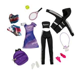 Neuankömmling 30 cm 12 Zoll 1/6 männliche weibliche und männliche Puppe Elfen puppe Profession elle Anzug kleidung Set für männliche Puppe im Maßstab 1/6 - Product Image 1