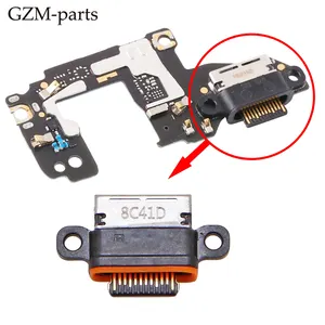 Gzm-parts Ponsel Tipe-c USB Charger Konektor Plug untuk Huawei P40 Pro/P30 Pro/Mate 30 Pro Pengisian Port Dock