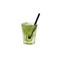 52 Miniatures de nourriture, modèles de jouets, accessoires pour maison de poupée, tasse de matcha japonaise, boisson I301