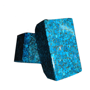 América Mohave-Bloque <span class=keywords><strong>de</strong></span> <span class=keywords><strong>turquesa</strong></span> natural, piedra preciosa azul oscuro <span class=keywords><strong>turquesa</strong></span>, venta al por mayor - Product Image 5