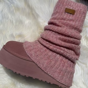 2026 High End Fashion Trend Uggs Brand Sneakers Luxury Designer Snow <b>Boots</b> Comfortable and Warm Long <b>Socks</b> and Cotton <b>Boots</b> - Product Image 2