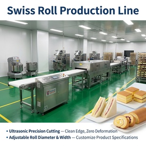 Ligne <span class=keywords><strong>de</strong></span> production <span class=keywords><strong>de</strong></span> gâteaux roulés YUCHO 35 ans d'expérience, directement <span class=keywords><strong>de</strong></span> l'<span class=keywords><strong>usine</strong></span>, 500 kg/h, avec aérateur continu intégré pour <span class=keywords><strong>usine</strong></span> <span class=keywords><strong>de</strong></span> <span class=keywords><strong>fabrication</strong></span> <span class=keywords><strong>de</strong></span> gâteaux - Product Image 4