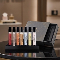 Flacons Compte-Gouttes Vides de Luxe en Verre Transparent pour Échantillons de Parfum, Ronds, 2ml, 3ml, 5ml, 10ml, Chic et de Luxe, Vente en Gros avec MOQ de 100 Pièces