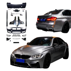 Kit Carrozzeria M3 per BMW Serie 3 F30/F35 2012-2018 - Aggiornamento a Stile M3: Minigonne Laterali, Griglia, Labbro Anteriore, Paraurti Anteriore - Alta Qualità Stile M - Product Image 1