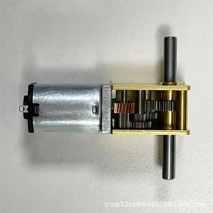 Twg1812 N20 Dc Motor Dual Output Shaft <b>Worm</b> Gear Reduction 36V Miniature Motor - Product Image 1