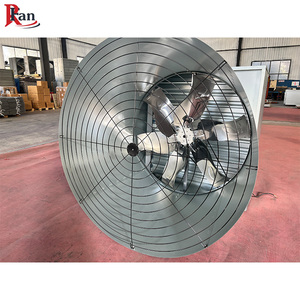 Énorme hotte de piégeage d'air obturateur de débit/obturateur Type cône ventilateur axial serre électrique ferme avicole OEM - Product Image 5