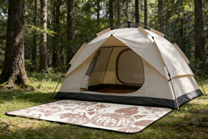 Tapis de plage écologique, durable, portable, imperméable, résistant à l'humidité, tendance, pour le camping - Product Image 6