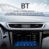 Radio Mobil Android Layar Sentuh Universal 9/10/7/10.1 inci, GPS Navigasi 2.5D, Pemutar Multimedia, Stereo Audio Mobil 2 Din