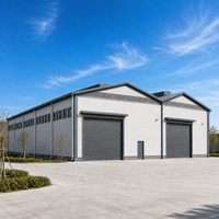 Bâtiment préfabriqué en structure métallique avec traitement de surface galvanisé à chaud anti-corrosion