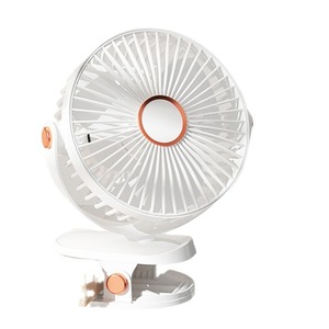 Ventilateur de bureau portable avec lumière, clip, batterie rechargeable USB, moteur DC 2 W, commande par bouton, pour utilisation en chambre d'étudiant - Product Image 3