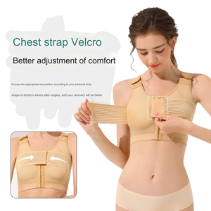 Prótesis médica Postoperatorio Mejora y modelado Accesorio fijo Corsé de senos Sujetador moldeador de senos - Product Image 3