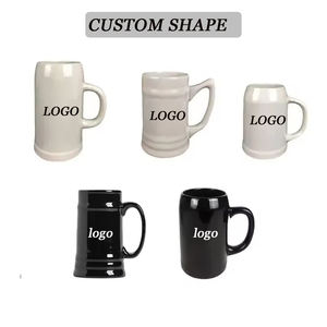 Jarra de café de porcelana clásica personalizada con ASA 1 litro de cerámica alemana Alemania Munich Oktoberfest taza de cerveza grande - Product Image 2