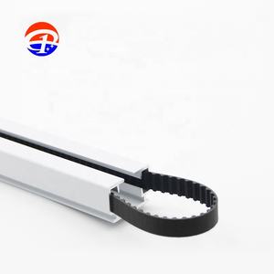 ガーデンズカーテントラックラバープーリータイミングベルト電気スマートカーテントラックアクセサリーブラックベルト - Product Image 4