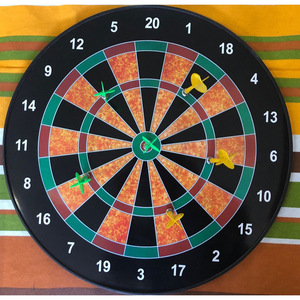 Magnetic Dartboard Set Plastic Round Target With Magnetic <b>Darts</b> For Indoor Outdoor Play Ages 6 And Up - Product Image 3