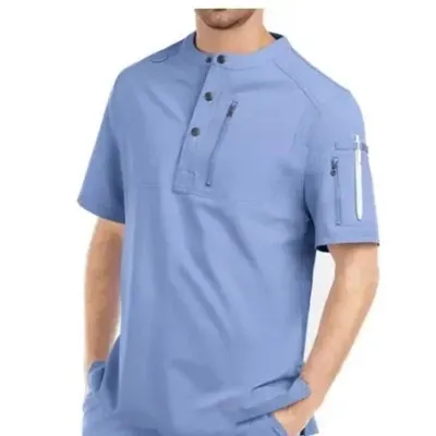 Uniforme Médico Scrubs Moda Personalizado Hospital Médico Trabajo Scrubs Hombres Guapo