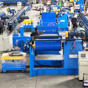 Production professionnelle de haute qualité entièrement automatique 1mm bobine métallique coupe à longueur Machine pour l'Amérique - Product Image 3