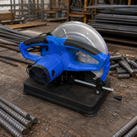 Scie à découper le métal 3000W 255mm, machine à couper l'acier pour barres d'armature, tuyaux, profilés en angle, chantier de construction, directement de l'usine