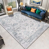 Style nordique moderne luxe personnalisé grande surface fabriqué à la machine tapis Table basse ensemble de lit canapé pour vivre